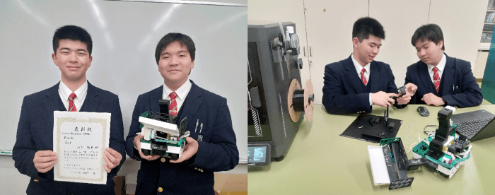 近大附属広島高校東広島校自然科学部がロボット競技の全国大会に出場　生徒が設計･製作･プログラムを行ったロボットで世界大会をめざす