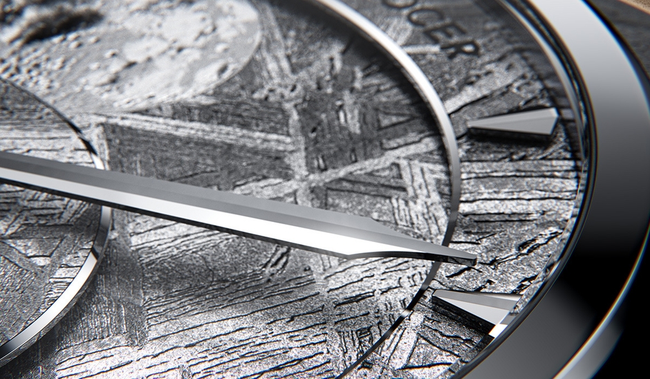 数億年前に形成された天然隕石。模様はすべて異なり、同じ表情は二つとない