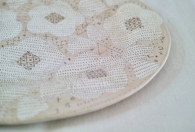 Oval plate ¥12,800