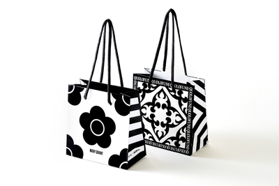 「黒船」×「MARY QUANT」オリジナル手提げ袋(表・裏)