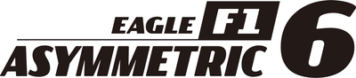 EAGLE F1 ASYMMETRIC 6 LOGO