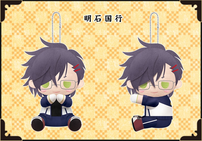 ぴたぬい 愛染国俊 / 鯰尾藤四郎 / 明石国行 / 蜻蛉切04