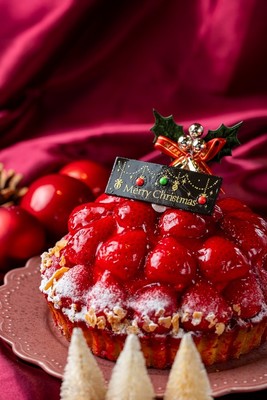 クリスマスボンボンいちごタルト1