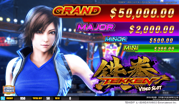 TEKKEN(TM) VIDEO SLOT ASUKA ver._2