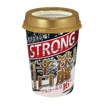 白雪 淡麗辛口 ストロング180MLカップ詰