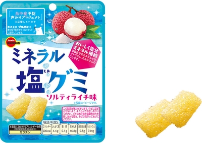 ミネラル塩グミソルティライチ味