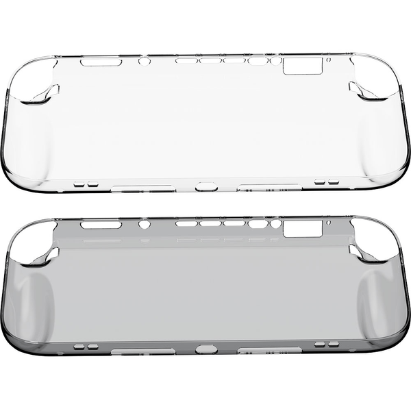 背面のグリップ部分が握りやすいTPU製本体カバー