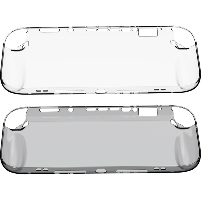 背面のグリップ部分が握りやすいTPU製本体カバー