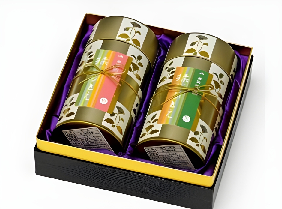 【頂】静岡茶 揉一ひとえ山里缶セット URL:https://www.ja-town.com/shop/g/g4301-5501054CP/