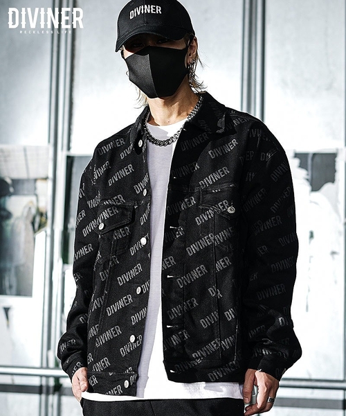 【OWN ROOTS】Logo Total Pattern Jacket