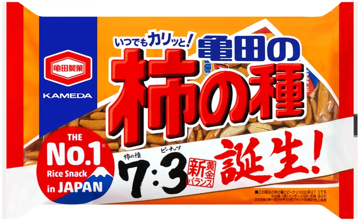 『200g 亀田の柿の種 6袋詰』
