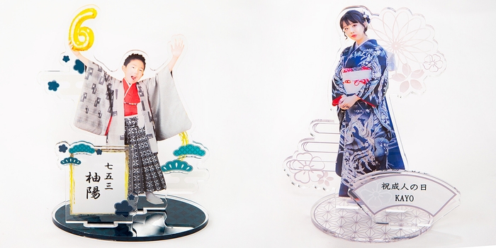 アクリルスタンド「中」サイズ(4,800円/個)