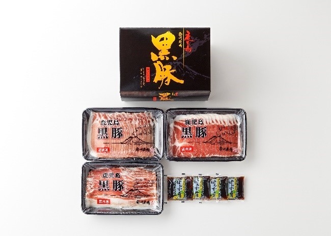 黒豚しゃぶしゃぶ3種食べ比べセット(ロース、肩ロース、バラ各200g)