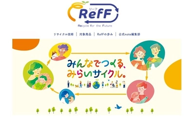 ユニ・チャーム、 水平リサイクル※1『RefF(リーフ)』ブランドサイトを公開