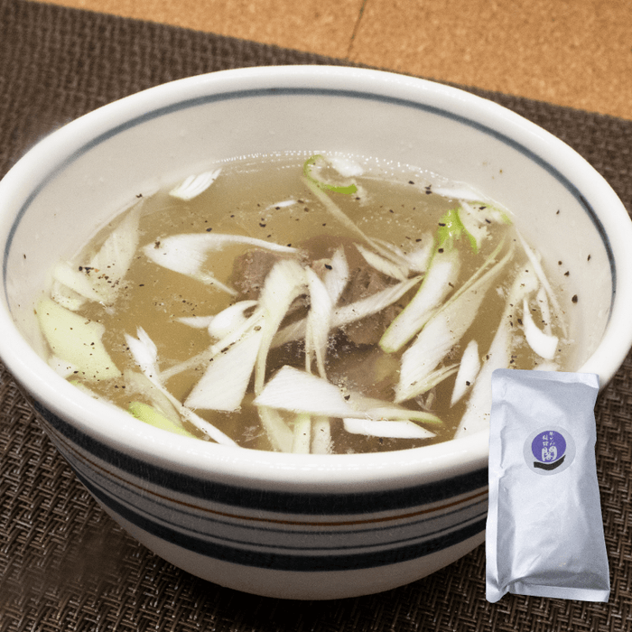 牛たん料理 閣のテールスープ 500g 2人前 税込み680円