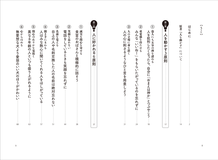 内容見本4(目次)