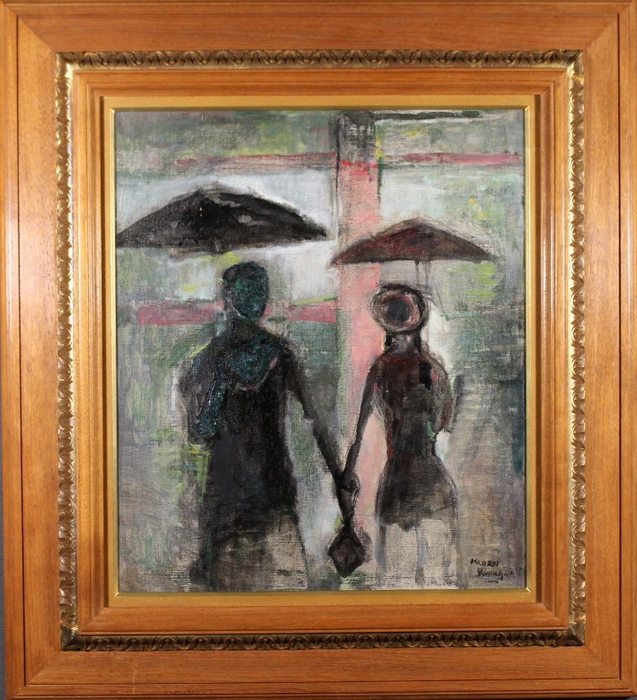 或る雨の日 1957年