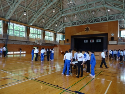 久々野中学校 意見交換