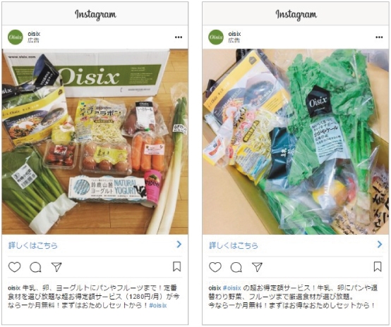 オイシックス株式会社 広告施策イメージ