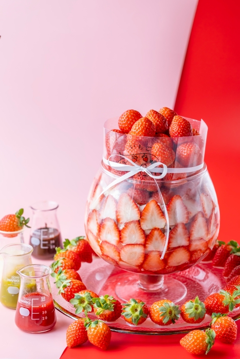 あふれる100粒いちごパフェ 9&#44;000円(1)