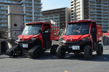 輸入車販売のホワイトハウスが東京消防庁へ納入した POLARIS レンジャーが「即応対処部隊」に配備され運用開始