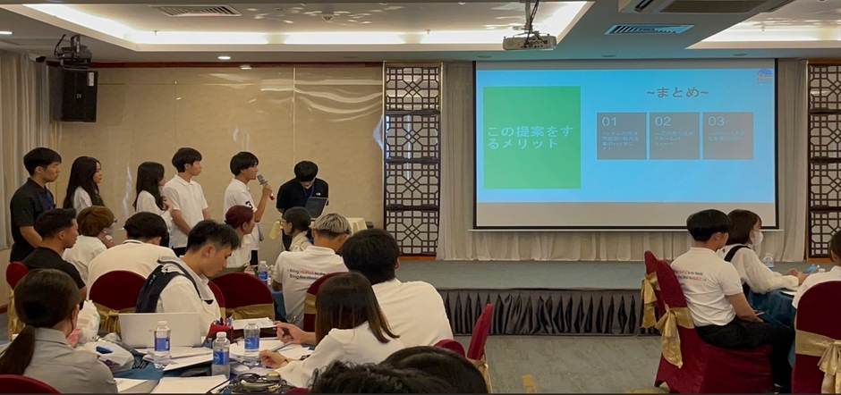 令和5年度(2023年度)のベトナム研修プログラムの様子