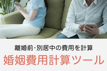 「婚姻費用自動計算ツール」のリリース＜エファタ株式会社＞