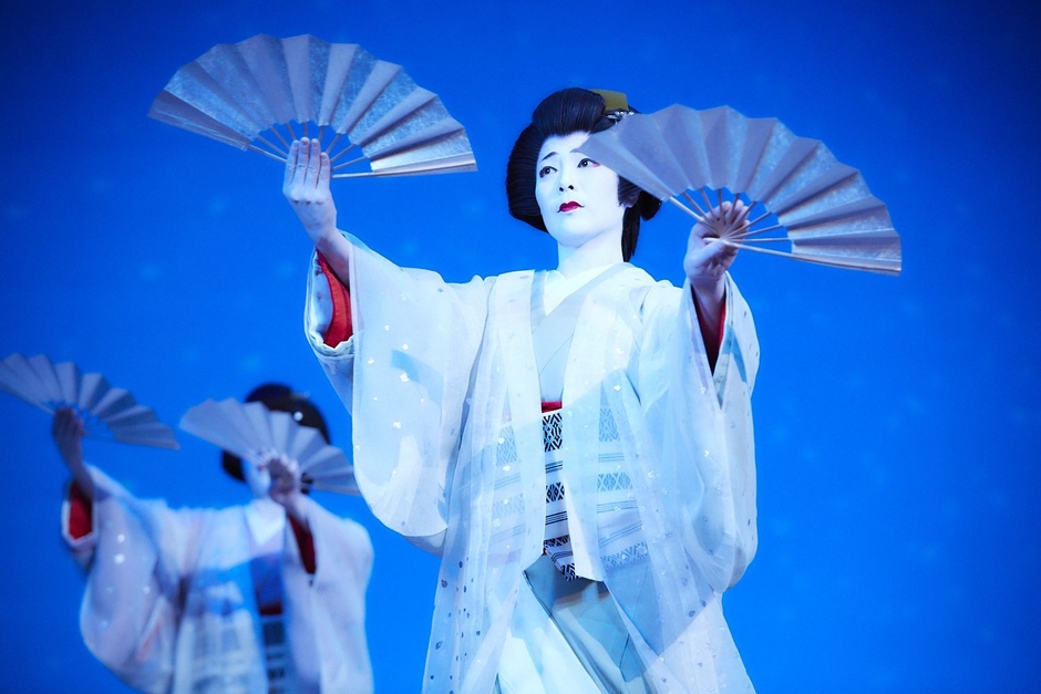 東をどり 舞台ざらいの様子 ※写真:公文健太郎