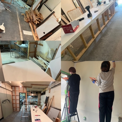 店舗改装diy