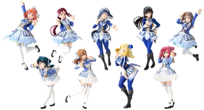 一番くじ「ラブライブ！サンシャイン!!」にAqours 9人の 劇場版衣装リアルフィギュアが初登場！