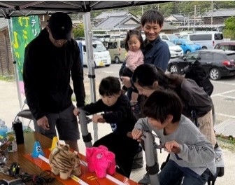 子ども向け体験イベントの様子