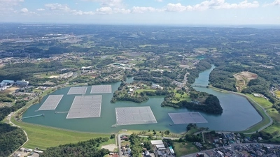 水上設置型太陽光発電所「千葉・山倉水上メガソーラー発電所」の復旧 工事完了について