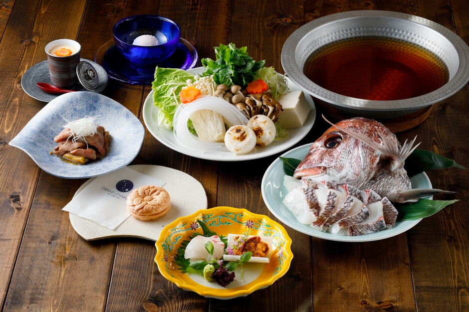 天然真鯛のすき鍋プラン