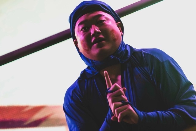 忍者のコミカル演出