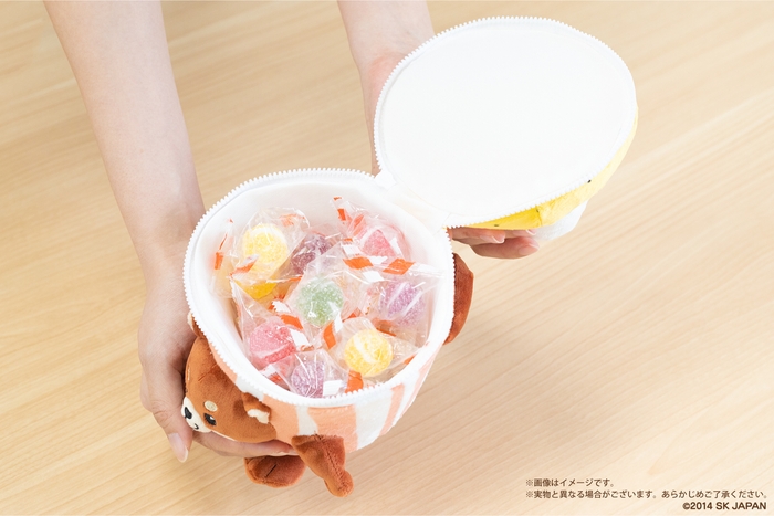 カップケーキポーチ(使用イメージ)