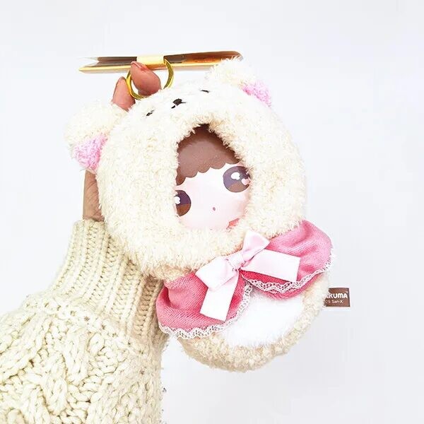 リラックマのプラッシュコスチューマーでお気に入りのマスコットおめかし。着せて楽しい！カワイイ！アイテムです。