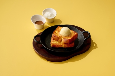 作りたてバターとフレンチトースト