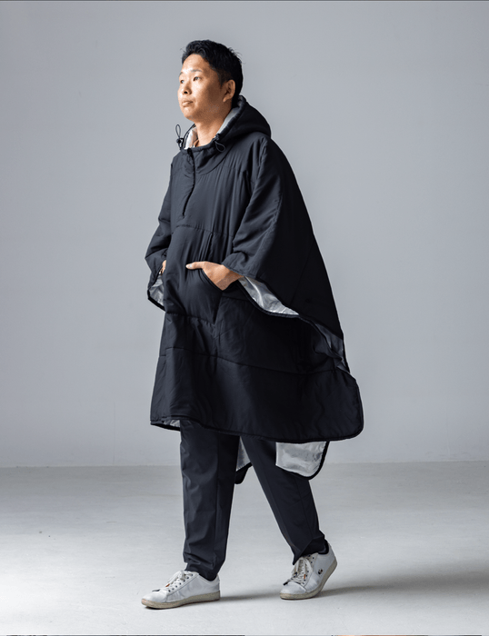 ウルトラWヒートエアのモデル着用ブラック