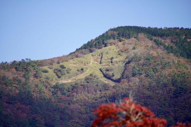 “五山送り火”で有名な「大文字山(如意ヶ嶽)」