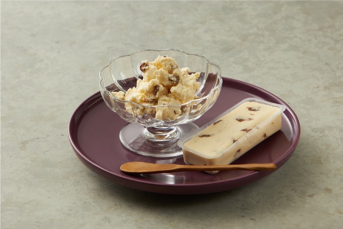 風味豊かな「チーズの酒粕漬」にラムレーズンがリッチな味わい