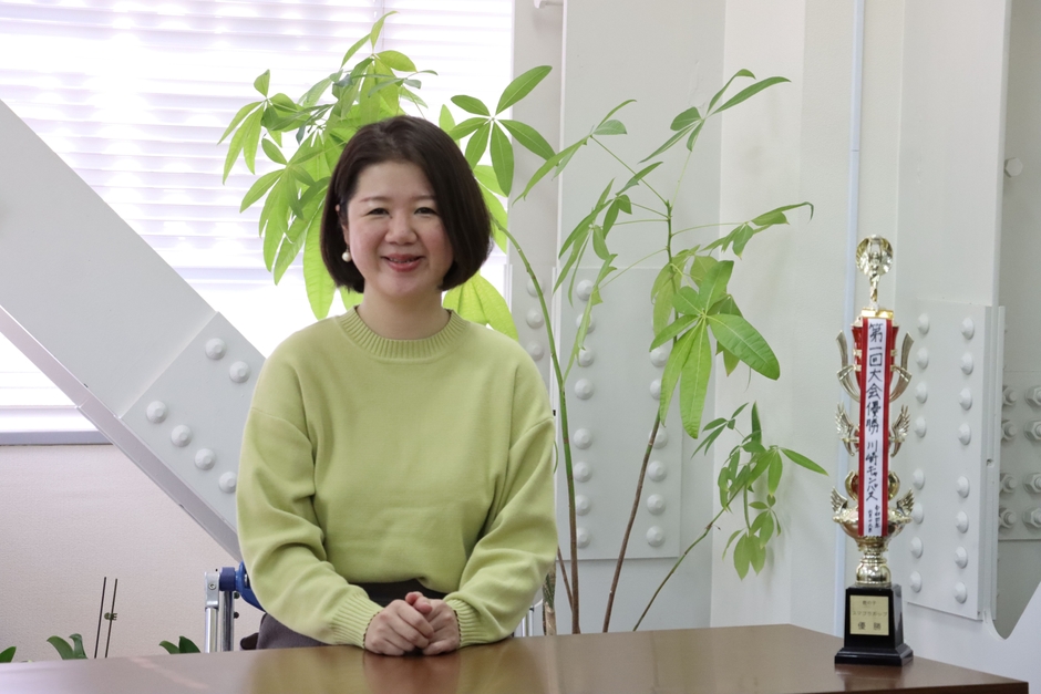 鹿島学園高等学校 川崎キャンパス キャンパス長 国語科教論 熊崎 沙彩さん