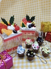 食品サンプル作り体験 クリスマスケーキ他