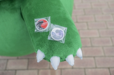 ▲クイズに参加してオリジナル消しゴムをゲットしよう!