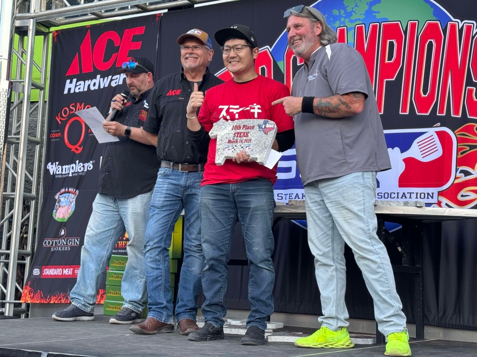 ステーキコンテストアメリカ大会で10位入賞!