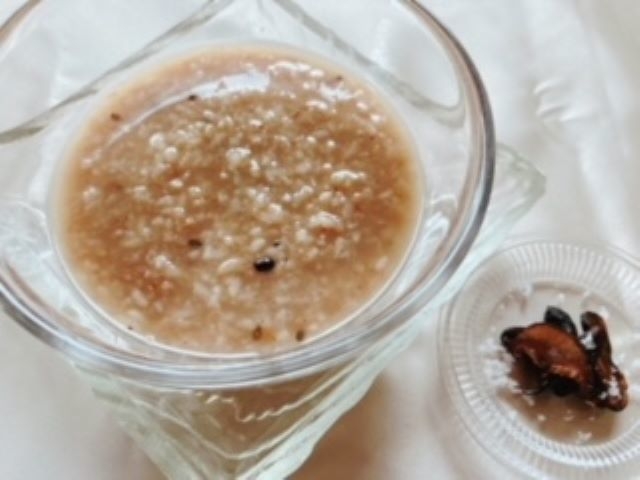 原木しいたけの甘酒