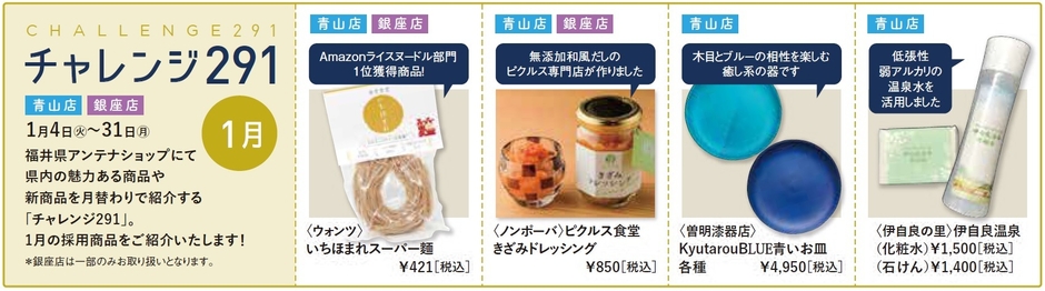 チャレンジ291(1月)