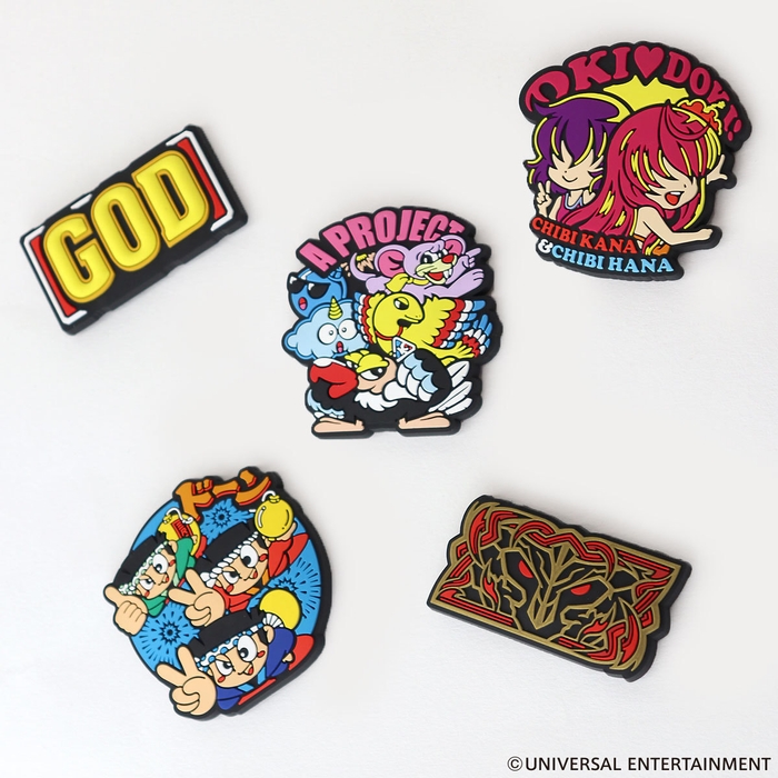 商品画像:【ラバーマグネット】バラエティー5種セット