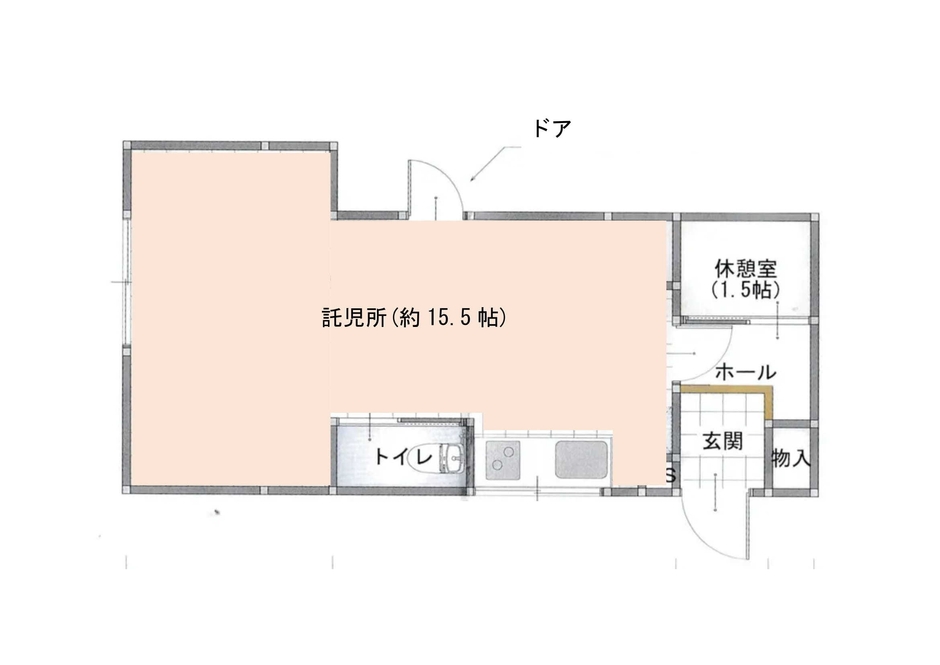 託児所見取図