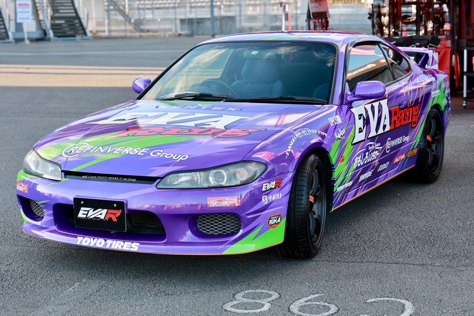 実車1_エヴァRT初号機 日産シルビア