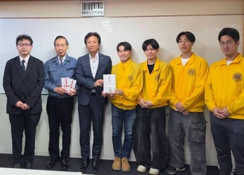 【名城大学】ボランティア協議会と都市情報学部の森ゼミなどが大雨被害を受けた富山県氷見市に寄付